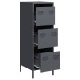 Aparador de acero gris antracita 39x35x103,5 cm by , Sideboards - Ref: Foro24-851402, Price: 85,58 €, Discount: %