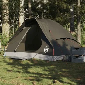 Tienda de campaña iglú para 2 personas impermeable marrón by , tents - Ref: Foro24-4009640, Price: 66,02 €, Discount: %