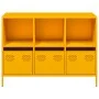 Aparador acero laminado frío amarillo mostaza 101,5x39x73,5 cm von , Sideboards - Ref: Foro24-851367, Preis: 168,70 €, Rabatt: %