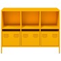 Aparador acero laminado frío amarillo mostaza 101,5x39x73,5 cm von , Sideboards - Ref: Foro24-851367, Preis: 170,85 €, Rabatt: %