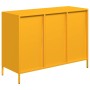 Aparador acero laminado frío amarillo mostaza 101,5x39x73,5 cm von , Sideboards - Ref: Foro24-851367, Preis: 170,85 €, Rabatt: %