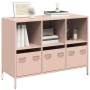 Aparador de acero laminado en frío rosa 101,5x39x73,5 cm von , Sideboards - Ref: Foro24-851365, Preis: 125,24 €, Rabatt: %