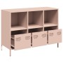 Aparador de acero laminado en frío rosa 101,5x39x73,5 cm von , Sideboards - Ref: Foro24-851365, Preis: 125,24 €, Rabatt: %