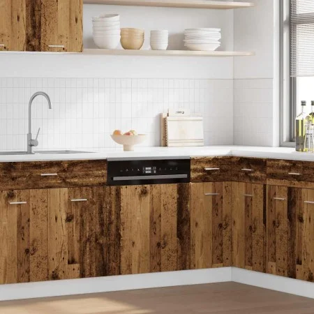 Panel de lavavajillas madera ingeniería envejecida 60x1,5x67 cm von , Küchenschränke - Ref: Foro24-856134, Preis: 28,37 €, Ra...
