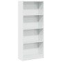 Estantería madera de ingeniería blanco brillo 60x24x143 cm von , Bücherregale und Regale - Ref: Foro24-858311, Preis: 74,16 €...