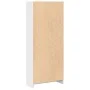 Estantería madera de ingeniería blanco brillo 60x24x143 cm von , Bücherregale und Regale - Ref: Foro24-858311, Preis: 73,01 €...