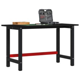 Banco de trabajo madera de roble marrón oscuro 140x60x81,5 cm de , Mesas de trabajo - Ref: Foro24-3309677, Precio: 192,54 €, ...