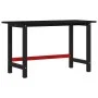 Banco de trabajo madera de roble marrón oscuro 140x60x81,5 cm de , Mesas de trabajo - Ref: Foro24-3309677, Precio: 189,18 €, ...
