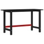 Banco de trabajo madera de roble marrón oscuro 140x60x81,5 cm de , Mesas de trabajo - Ref: Foro24-3309677, Precio: 193,52 €, ...