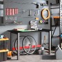 Banco de trabajo madera de roble marrón oscuro 140x60x81,5 cm de , Mesas de trabajo - Ref: Foro24-3309677, Precio: 193,52 €, ...