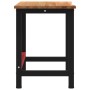 Banco de trabajo madera de roble marrón oscuro 140x60x81,5 cm de , Mesas de trabajo - Ref: Foro24-3309677, Precio: 193,52 €, ...