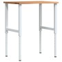 Banco de trabajo madera roble marrón claro 80x60x(71,5-98) cm by , Work tables - Ref: Foro24-3309718, Price: 114,68 €, Discou...