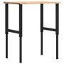 Banco de trabajo madera maciza de roble 80x60x(71,5-98) cm de , Mesas de trabajo - Ref: Foro24-3309694, Precio: 118,18 €, Des...
