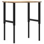 Banco de trabajo madera maciza de roble 80x60x(71,5-98) cm de , Mesas de trabajo - Ref: Foro24-3309694, Precio: 118,18 €, Des...