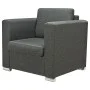 Conjunto de sofás 3 unidades tela gris oscuro by , Sofas - Ref: Foro24-274215, Price: 1,00 €, Discount: %