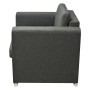 Conjunto de sofás 3 unidades tela gris oscuro von , Sofas - Ref: Foro24-274215, Preis: 1,00 €, Rabatt: %