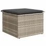 Set de sofás de jardín 7 pzas con cojines ratán PE gris claro von , Gartensets - Ref: Foro24-3326193, Preis: 536,02 €, Rabatt: %