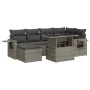 Set de sofás de jardín 7 pzas con cojines ratán sintético gris by , Garden sets - Ref: Foro24-3326511, Price: 481,83 €, Disco...