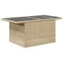 Set de sofás de jardín con cojines 9 pzas ratán sintético beige by , Garden sets - Ref: Foro24-3326530, Price: 607,38 €, Disc...