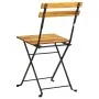 Folding bistro table and chairs 3 pieces solid acacia wood by vidaXL, Garden sets - Ref: Foro24-313157, Price: 124,30 €, Disc...