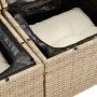 Set sofás de jardín 7 piezas y cojines ratán sintético beige von , Gartensets - Ref: Foro24-3326579, Preis: 648,18 €, Rabatt: %