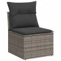 Set de sofás de jardín 7 pzas con cojines ratán sintético gris by , Garden sets - Ref: Foro24-3326591, Price: 510,98 €, Disco...