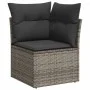 Set de sofás de jardín 7 pzas con cojines ratán sintético gris by , Garden sets - Ref: Foro24-3326591, Price: 510,98 €, Disco...