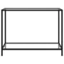 Transparent tempered glass console table 100x35x75 cm by vidaXL, Side tables - Ref: Foro24-322835, Price: 71,80 €, Discount: %