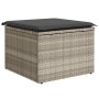 Set de sofás de jardín 8 pzas y cojines ratán sintético gris by , Garden sets - Ref: Foro24-3326683, Price: 607,41 €, Discoun...
