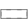 Transparent tempered glass console table 100x35x75 cm by vidaXL, Side tables - Ref: Foro24-322835, Price: 71,80 €, Discount: %