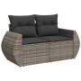 Set de muebles de jardín 6 pzas y cojines ratán sintético gris von , Gartensets - Ref: Foro24-3325586, Preis: 425,10 €, Rabat...