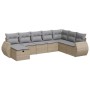 Set de sofás de jardín y cojines 8 piezas ratán sintético beige von , Gartensets - Ref: Foro24-3325635, Preis: 527,28 €, Raba...