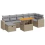 Set sofás jardín y cojines 5 pzas ratán sintético acacia beige von , Gartensets - Ref: Foro24-3328011, Preis: 564,14 €, Rabat...