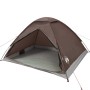 Tienda de campaña iglú para 4 personas impermeable marrón von , Zelte - Ref: Foro24-4009637, Preis: 62,06 €, Rabatt: %