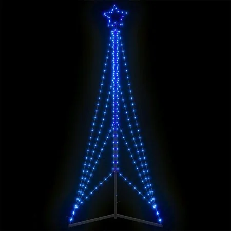 Luces para árbol de Navidad 483 LED azul 240 cm by , Christmas trees - Ref: Foro24-4016414, Price: 28,93 €, Discount: %