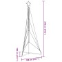 Luces para árbol de Navidad 483 LED azul 240 cm by , Christmas trees - Ref: Foro24-4016414, Price: 29,25 €, Discount: %