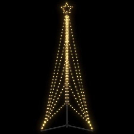 Luces para árbol de Navidad 525 LEDs blanco cálido 302 cm de , Arboles de navidad - Ref: Foro24-4016416, Precio: 27,36 €