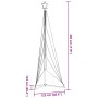 Luces para árbol de Navidad 525 LEDs blanco cálido 302 cm de , Arboles de navidad - Ref: Foro24-4016416, Precio: 27,36 €