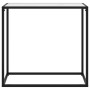 Mesa consola vidrio templado blanco 80x35x75 cm de vidaXL, Mesas auxiliares - Ref: Foro24-322809, Precio: 53,14 €, Descuento: %