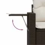 Set de sofás de jardín 9 pzas y cojines ratán sintético marrón by , Garden sets - Ref: Foro24-3326454, Price: 662,60 €, Disco...