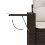 Set de sofás de jardín 9 pzas y cojines ratán sintético marrón by , Garden sets - Ref: Foro24-3326454, Price: 673,01 €, Disco...