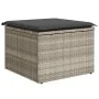 Set de sofás de jardín 6 pzas y cojines ratán sintético gris by , Garden sets - Ref: Foro24-3326463, Price: 447,76 €, Discoun...