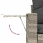 Set de sofás de jardín 6 pzas y cojines ratán sintético gris by , Garden sets - Ref: Foro24-3326463, Price: 447,76 €, Discoun...