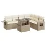 Set sofás de jardín 7 piezas y cojines ratán sintético beige by , Garden sets - Ref: Foro24-3326489, Price: 569,93 €, Discoun...