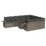 Set de sofás de jardín 11 pzas y cojines ratán sintético gris by , Garden sets - Ref: Foro24-3326551, Price: 761,86 €, Discou...