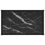 Console table black tempered glass 60x35x75 cm by vidaXL, Side tables - Ref: Foro24-322830, Price: 60,42 €, Discount: %