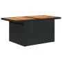 Set sofás jardín y cojines 5 pzas ratán sintético acacia negro von , Gartensets - Ref: Foro24-3328064, Preis: 527,66 €, Rabat...