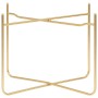 Black and gold MDF side table 38x38x38.5 cm by vidaXL, Side tables - Ref: Foro24-322799, Price: 33,52 €, Discount: %