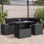 Set de muebles de jardín 5 pzas y cojines ratán sintético negro von , Gartensets - Ref: Foro24-3326786, Preis: 416,16 €, Raba...