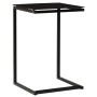 Schwarzer Beistelltisch aus gehärtetem Glas, 40 x 40 x 60 cm von vidaXL, Seitentische - Ref: Foro24-322784, Preis: 45,75 €, R...